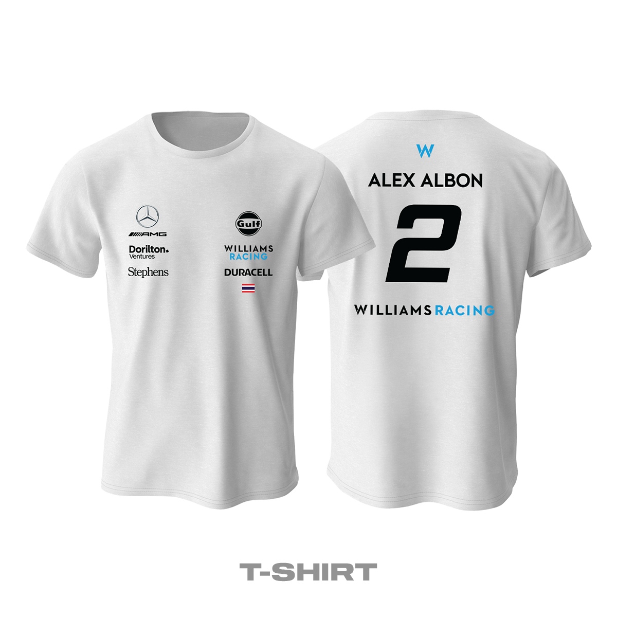 Williams Racing: White Crew Edition 2023 Tişört