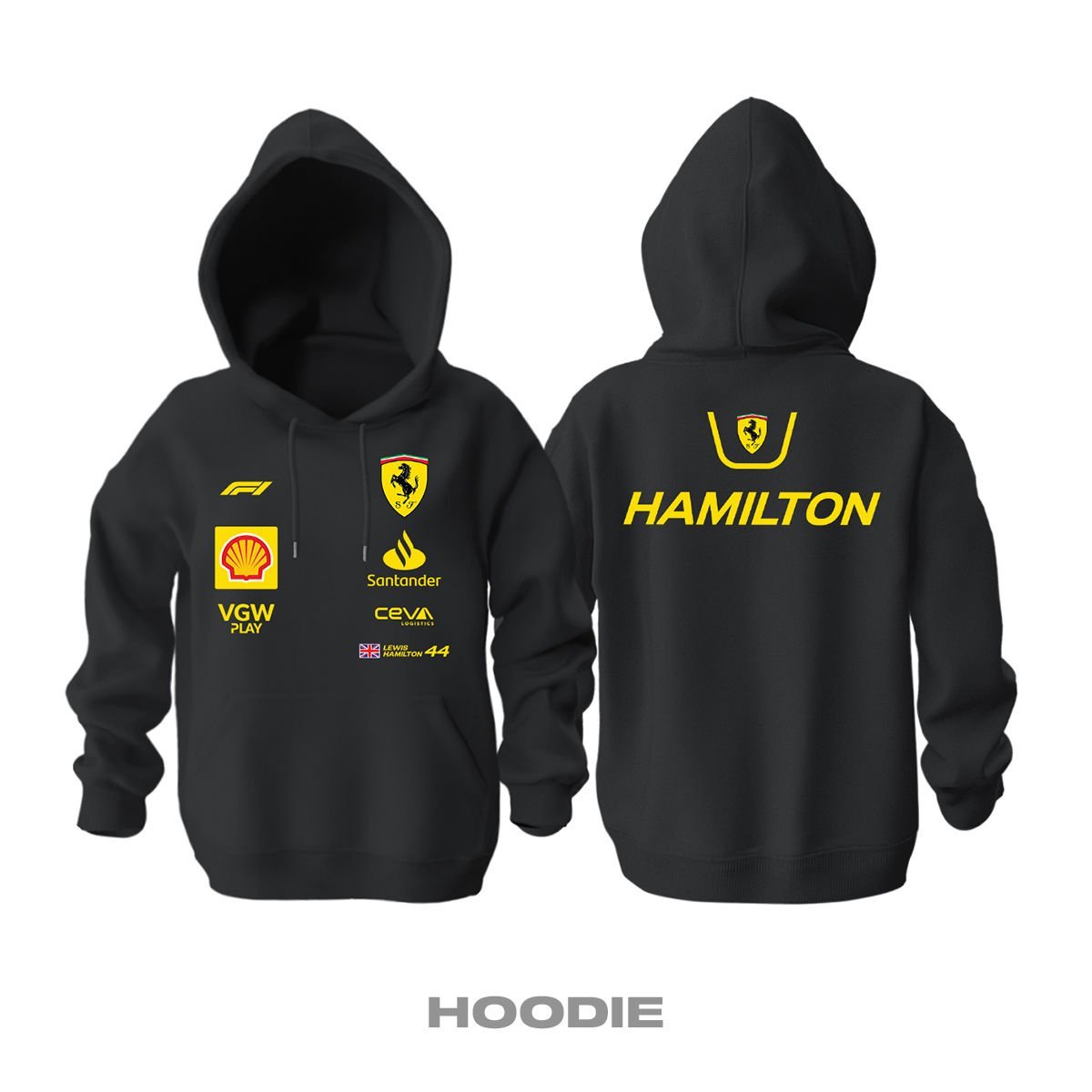 Scuderia Ferrari: Monza GP Edition 2025 Kapüşonlu Hoodie