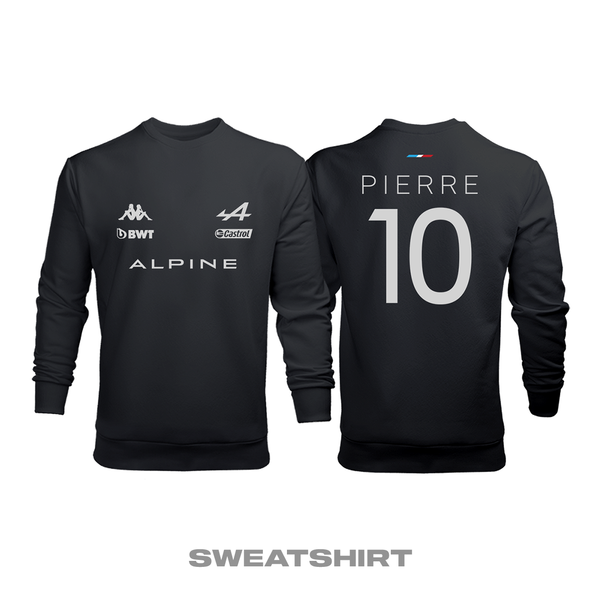 Alpine F1 Team: Black Crew Edition 2023 Sweatshirt
