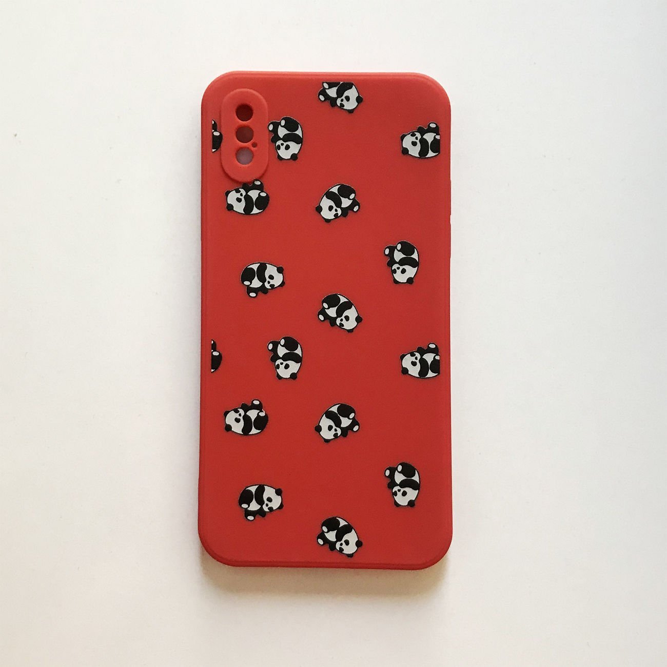 OUTLET - Floating Pandas- Silikon - iPhone X / XS