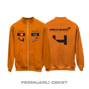 McLaren F1 Team: MCL38 Edition Updated Fermuarlı Ceket