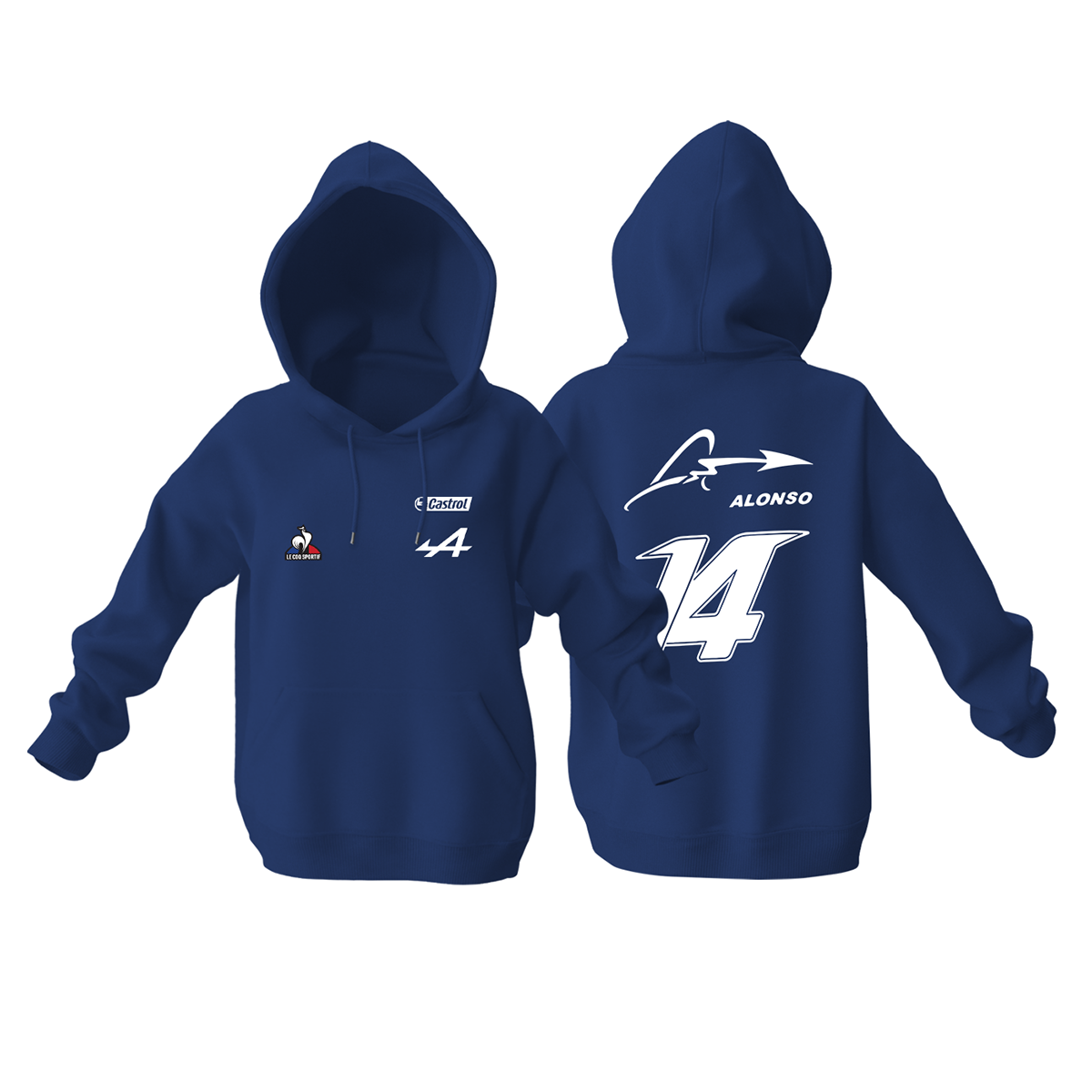 Alpine F1 Team: Alonso Edition Kapüşonlu Hoodie