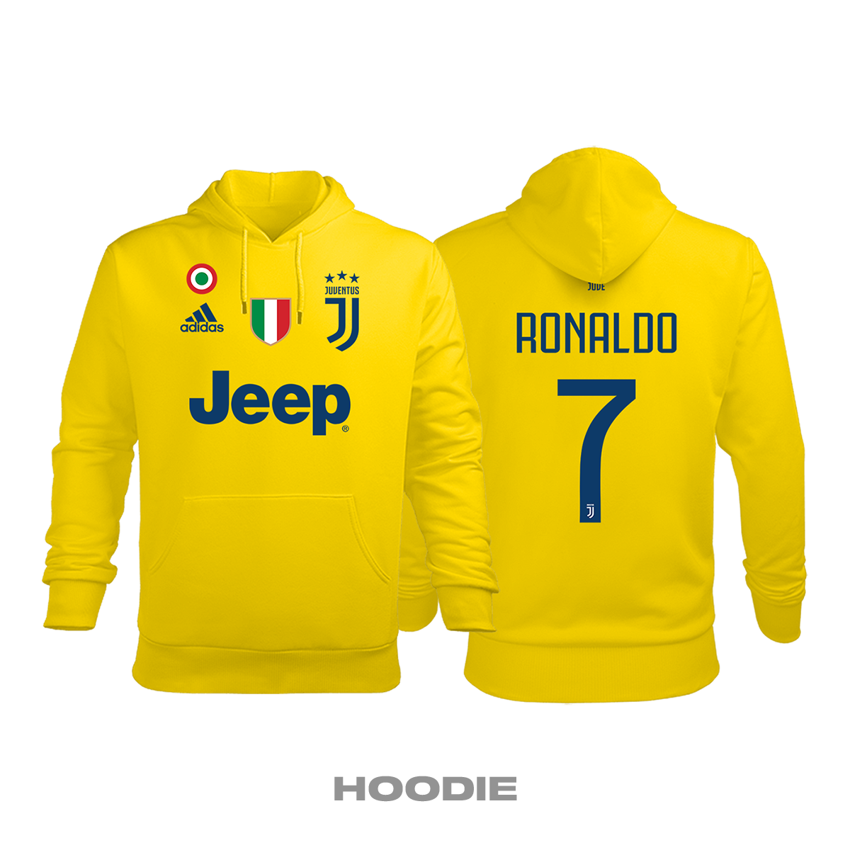 Juventus: Away Edition 2017/2018 Kapüşonlu Hoodie