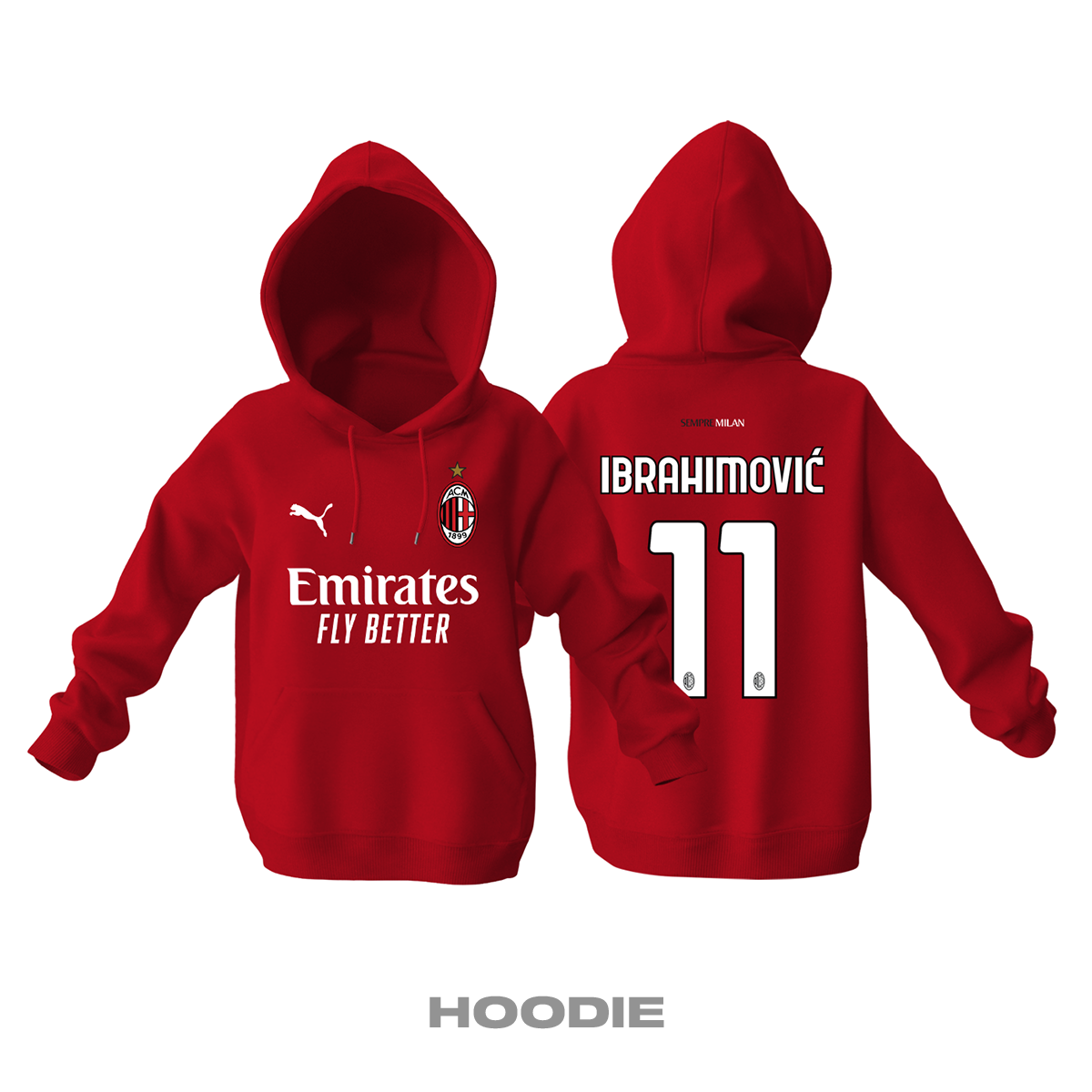 Milan: Home Edition 2021/2022 Kapüşonlu Hoodie