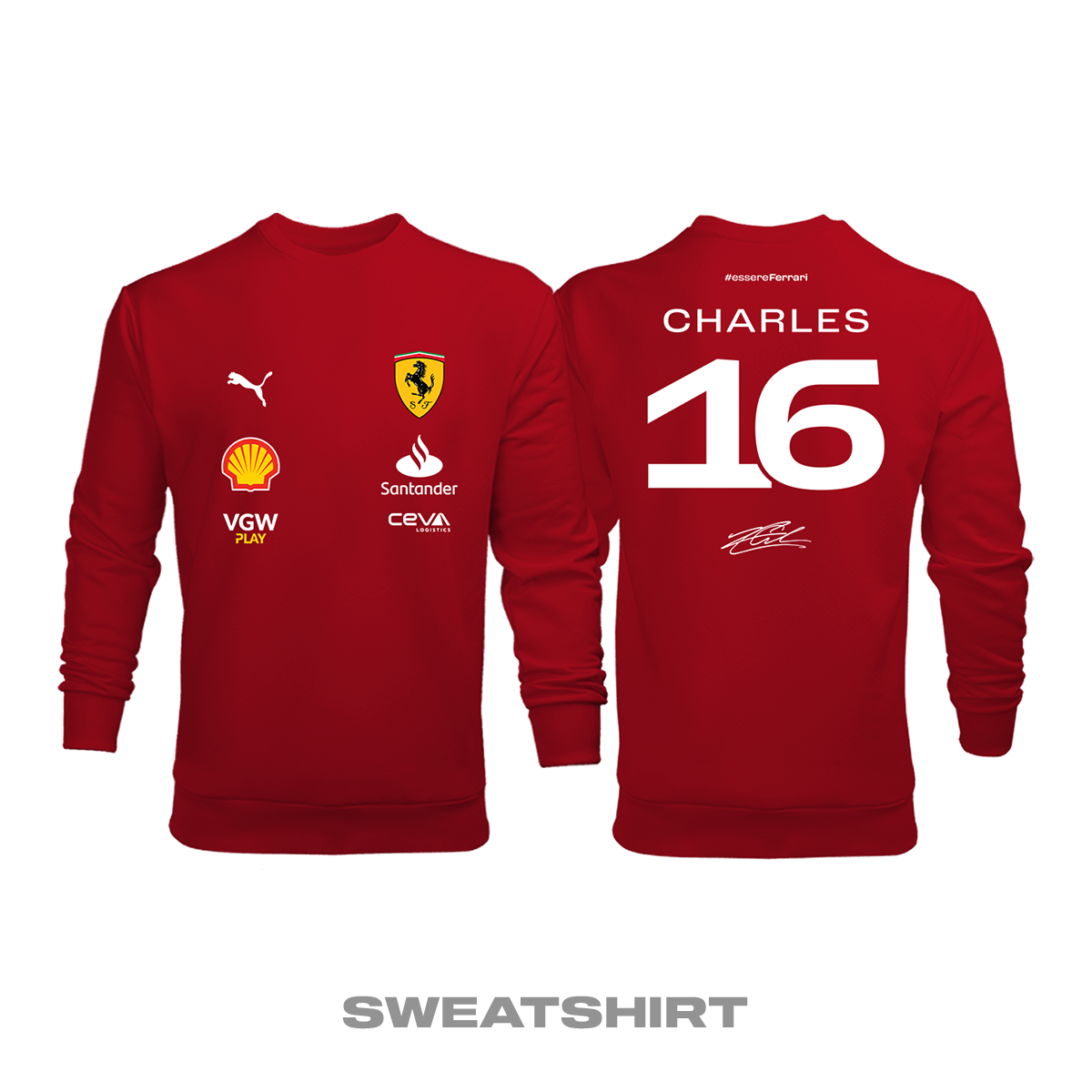 Scuderia Ferrari: Red Crew Edition 2023 Sweatshirt