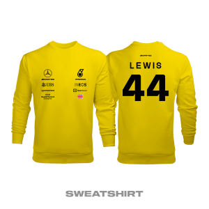 AMG Petronas F1 Team: W14 Yellow Crew Edition 2023 Sweatshirt