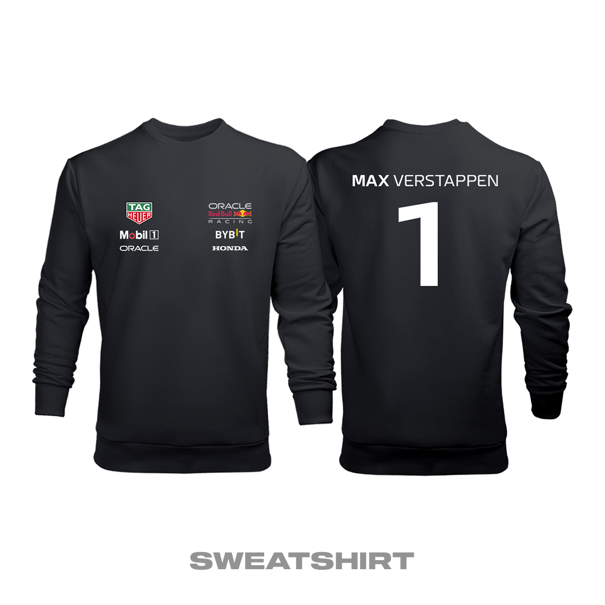 Oracle Racing: Black Crew Edition 2023 Sweatshirt