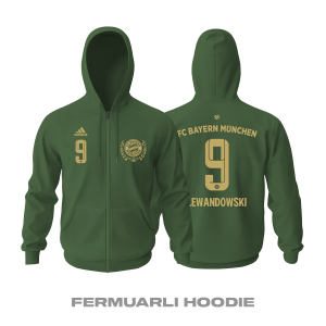 Bayern Münih: Oktoberfast Edition 2021/2022 Fermuarlı Kapüşonlu Hoodie