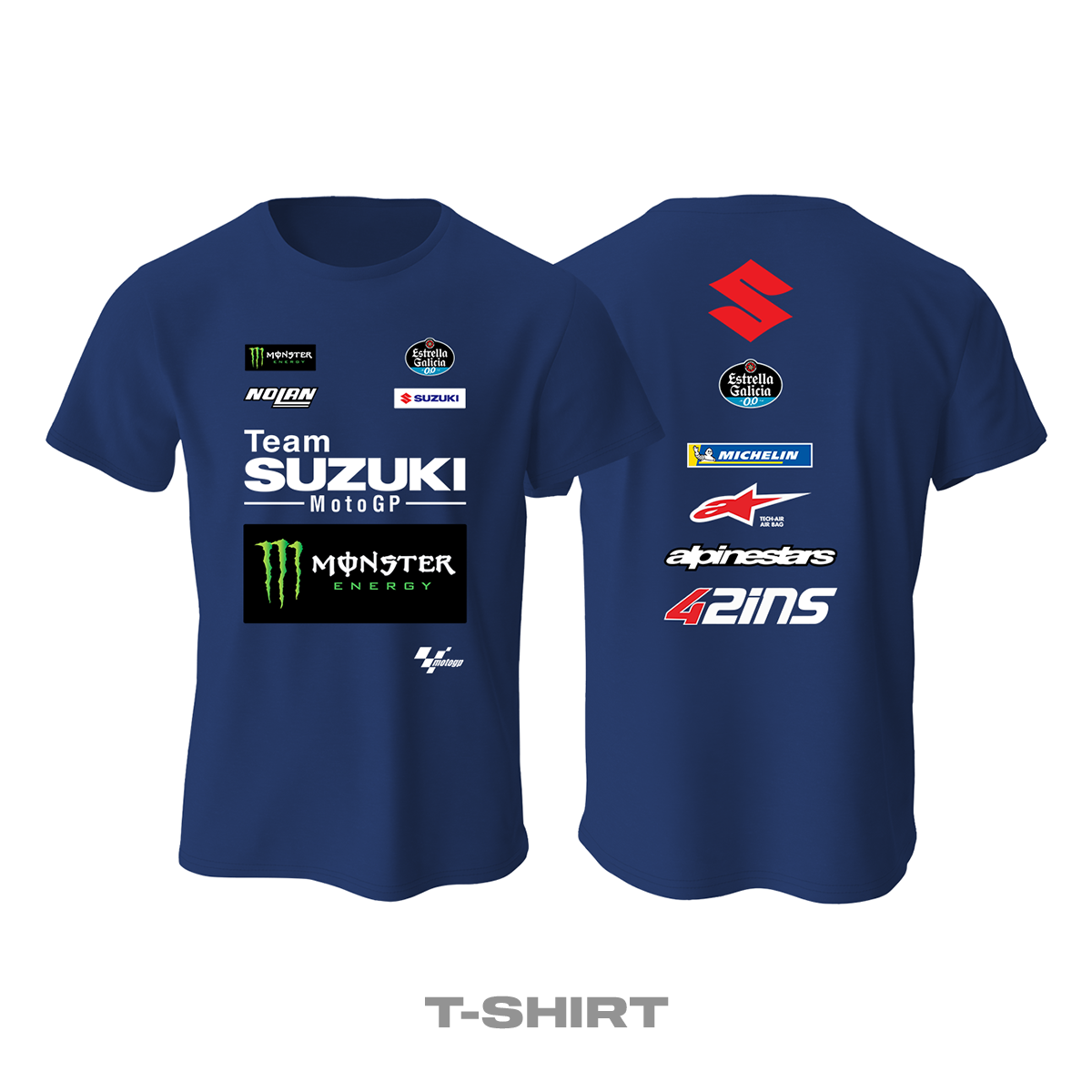 Team SUZUKI] motogp Tシャツ 最大54%OFFクーポン - バイクウェア・装備