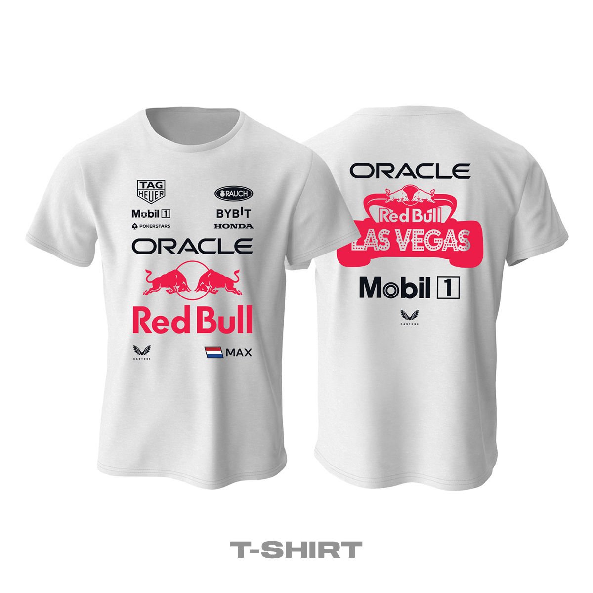 Red Bull Racing: Las Vegas GP - White Edition 2023 Tişört
