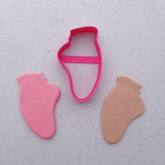 Ballerina Shoes Cookie Mold