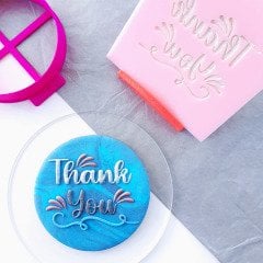 Thank You Kabartma Baskı