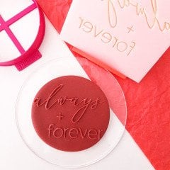 Always + Forever Kabartma Baskı