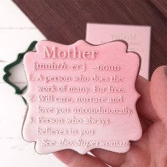 Mother Kabartma Baskı