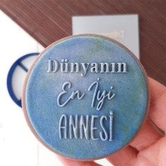 Dünyanın En İyi Annesi-2 Kabartma Baskı