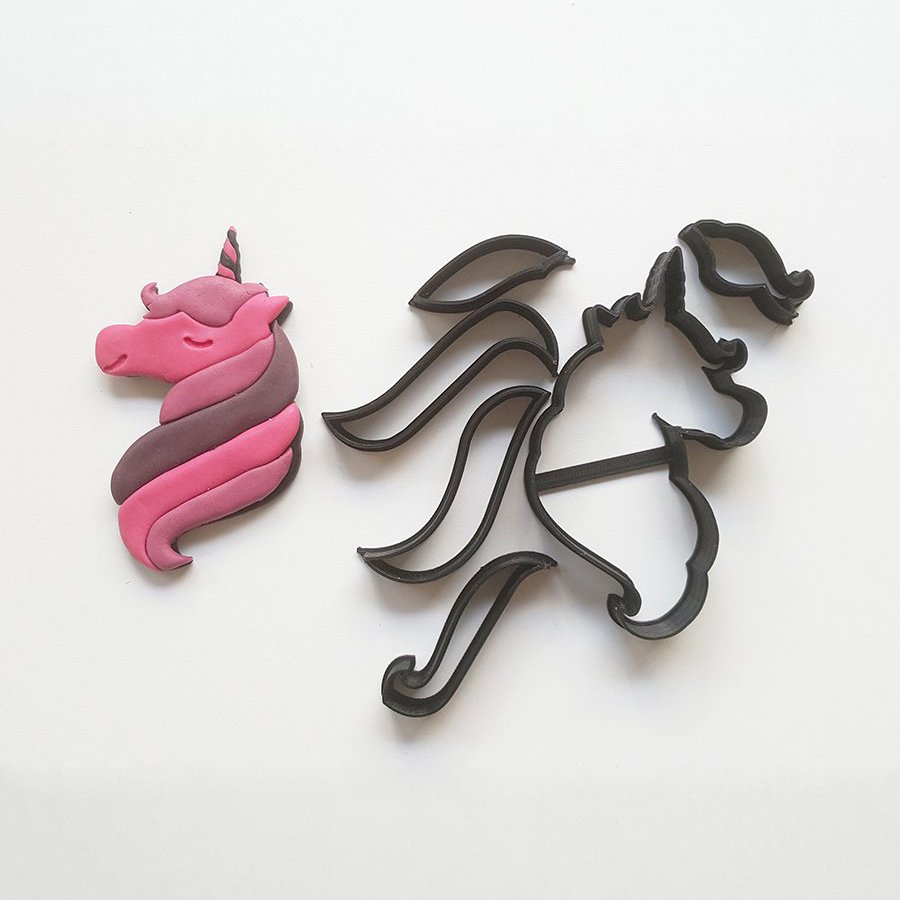 Unicorn Cookie Mold - 3