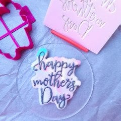 Happy Mother's Day Set Kabartma Baskı