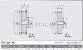 Triger Kasnak 40-T5-25F-AL