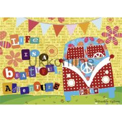 EDUCA 500 PUZZLE 16278 LIFE IS A BEATIFUL ADVENTURE