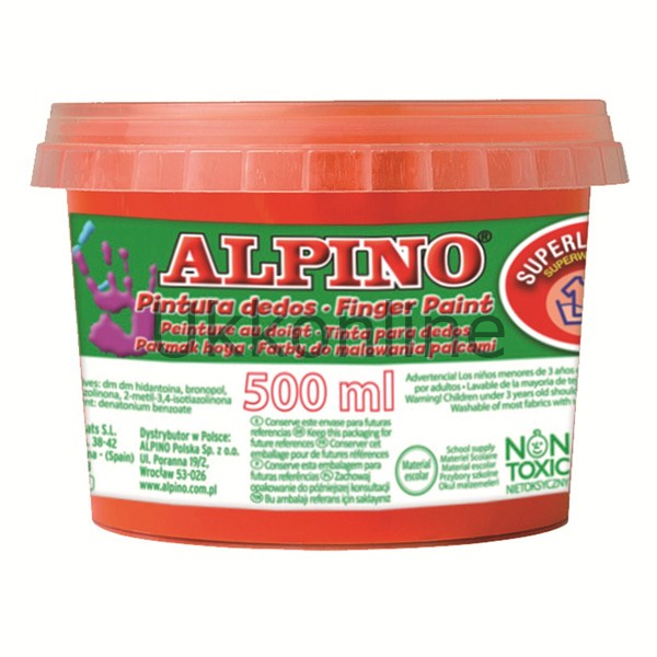 ALPİNO PARMAK BOYA DD 71 500gr TURUNCU