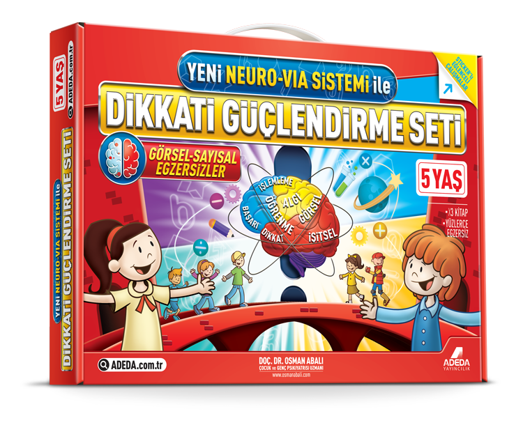 Dikkati Güçlendirme Seti 5 Yaş Adeda Yayıncılık