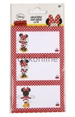 MINNIE1400 MINNIE MOUSE OKUL ETİKETİ (8X3) 24LU