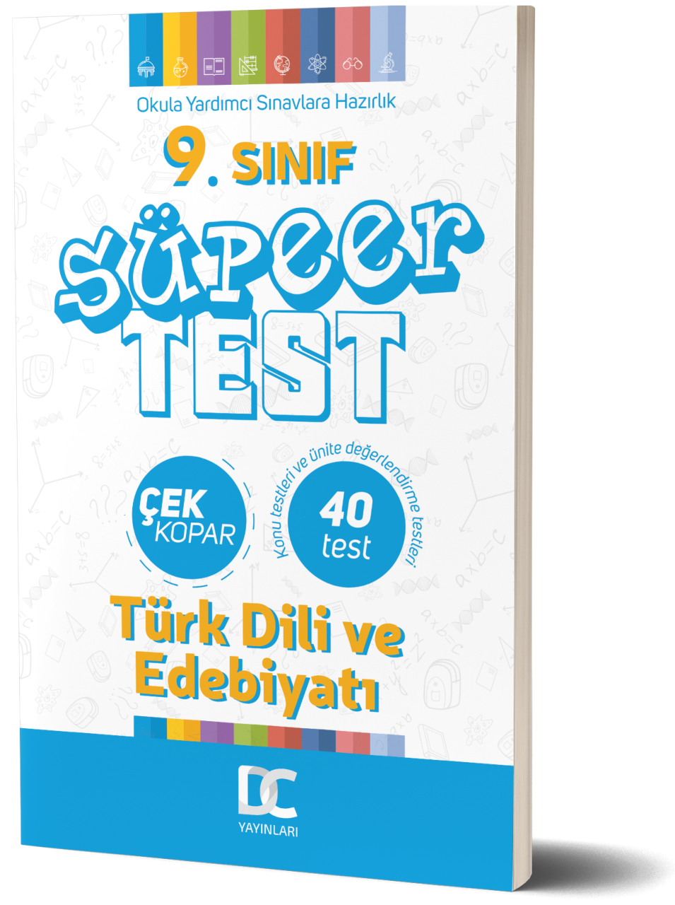 9. SINIF EDEBİYAT SÜPER TEST ÇEK KOPAR DC YAYINLARI 2020