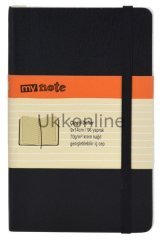 MYN100-B-D MYNOTE 13X21 DEFTER ÇİZGİSİZ SİYAH