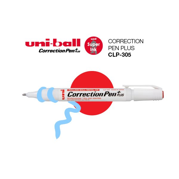 Uni CORRECTION PEN PLUS 1.0 Düzeltme Kalemi