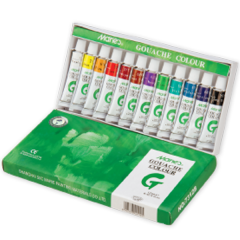 MARİES GUAJ BOYA 7312B 12 RENK 12 ML