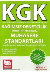 KGK Bağımsız Denetçilik Sınavına Hazırlık Muhasebe Standartları Akademi Yayınları