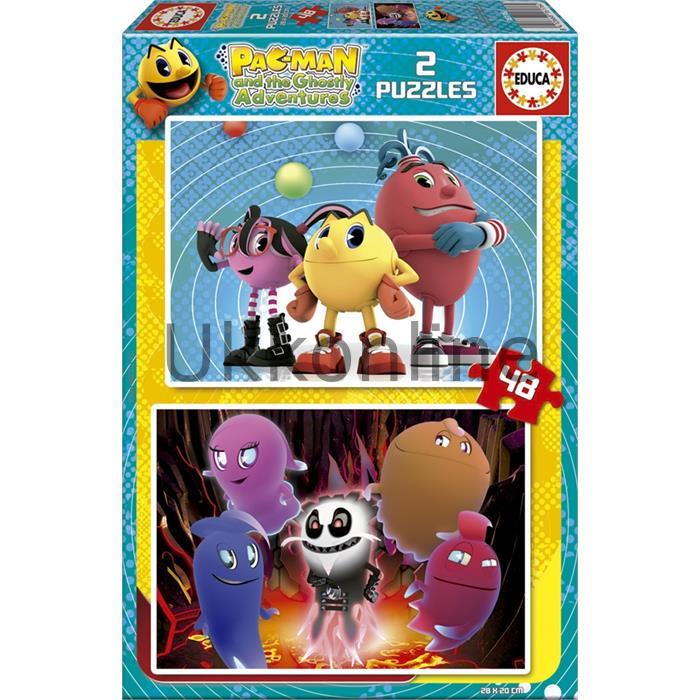 EDUCA COCUK PUZZLE 2x48 16159 PACMAN