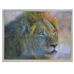 1043TK 4/S VAHŞİ HAYVAN PUZZLE