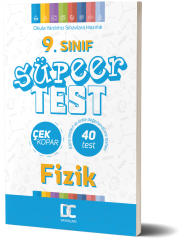 9. SINIF FİZİK SÜPER TEST ÇEK KOPAR DC YAYINLARI 2020
