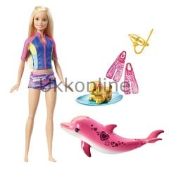 FBD63 DALGIÇ BARBIE SİHİRLİ YUNUSLAR /Barbie Sihirli Yunuslar Filmi +3 yaş