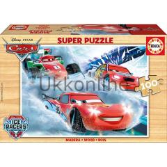 Educa 100 Parça Ahşap Puzzle (Cars) 16800