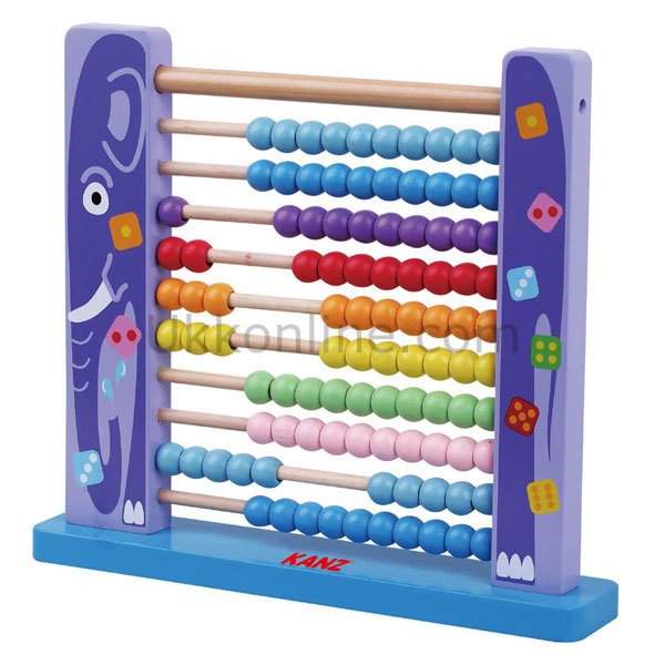 30392 KANZ AHŞAP SEVİMLİ FİL ABAK