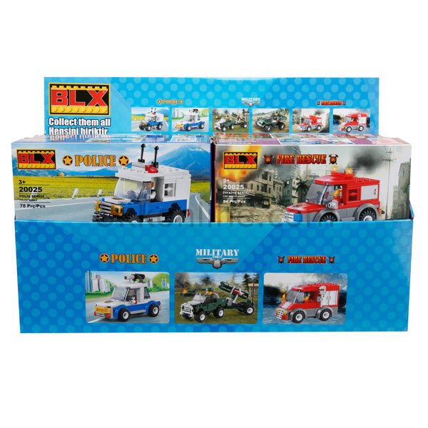 00791 SUN POLİS/İTFAİYE/ASKER 78-104PRÇ.-RST-JIE