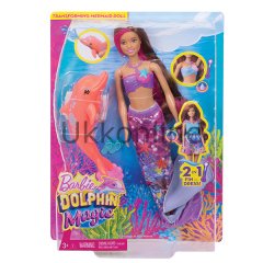 FBD64 BARBIE DENİZKIZI SİHİRLİ YUNUSLAR /Barbie Sihirli Yunuslar Filmi +3 yaş
