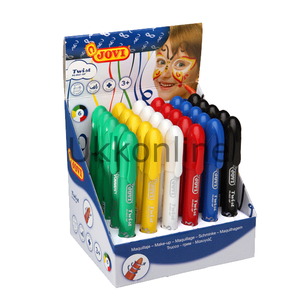JOVİ YÜZ BOYASI 6 RENK STİK KALEM