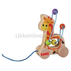 30396 KANZ AHŞAP SEVİMLİ BONCUKLU