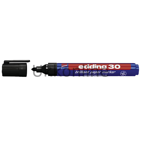 EDDİNG PİGMENT MARKÖR SİYAH E-30