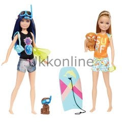 FBD68 BARBIEnin KIZ KARDEŞLERİ SİHİRLİ YUNUSLAR/Barbie Sihirli Yunuslar Filmi +3