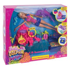 FCJ29 OKYANUS HARİKALARI OYUN SETİ /Barbie Sihirli Yunuslar Filmi +3 yaş