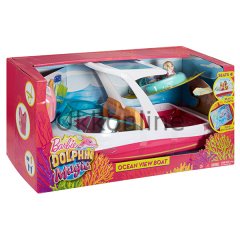 FBD82 TEKNE OYUN SETİ SİHİRLİ YUNUSLAR  /Barbie Sihirli Yunuslar Filmi +3 yaş