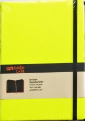 MYN126 MYNOTE CASE NEON BLACK SİYAH DEFTER 14X20 96 YP DUZ