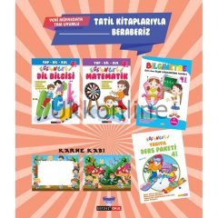 4.Sınıf Yarıyıl Tatil Kitabı  Gendaş Yayınları
