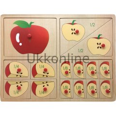 BU-BU AHŞAP PUZZLE KESİRLER