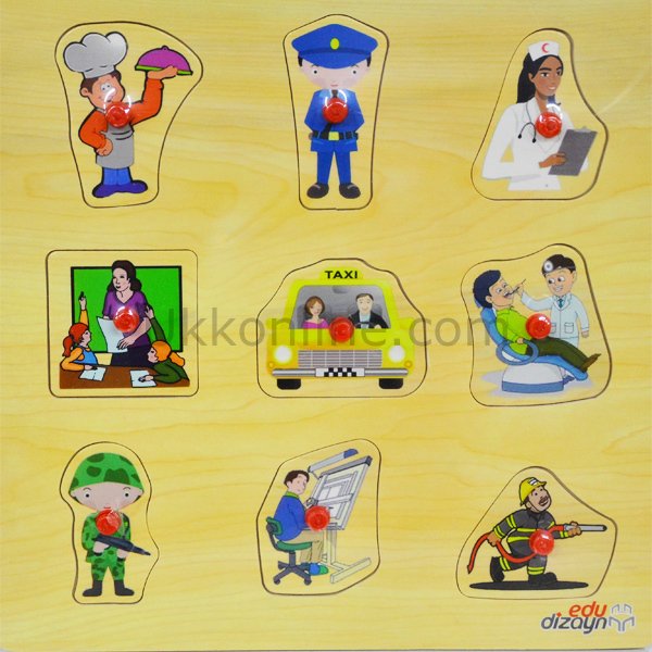 7075 AHŞAP MESLEKLER YAPBOZ