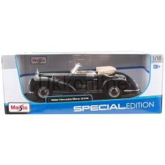Maisto 1:18 1955 Mercedes-Benz 300 S Model Araba